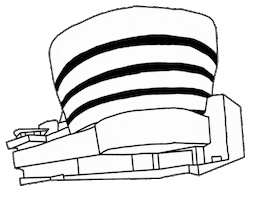 New York City Architecture Sticker by Guggenheim