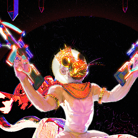 Dark Sun Glitch GIF by davidvnun