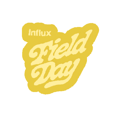 Field Day Sticker by Influx Marketing