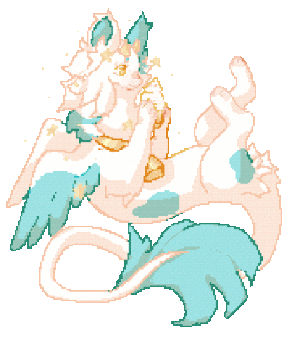 Dragon Icecream Sticker