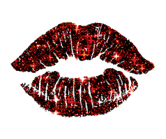 Glitter Kiss Sticker by EROTIC SHOP