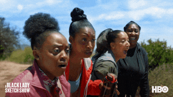 Robin Thede Wow GIF by A Black Lady Sketch Show