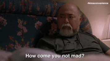 Angry Night Time GIF by Kim's Convenience
