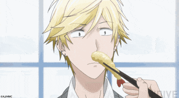 boys love eating GIF by HIDIVE