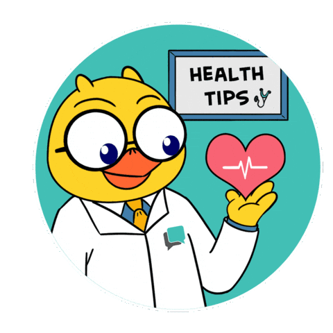 Public Health Sticker by Dr Hen Says