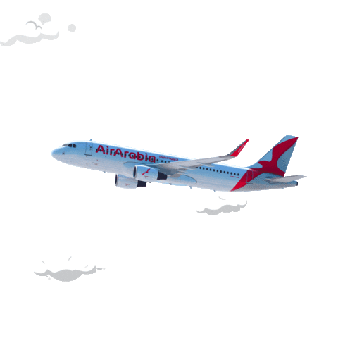Trip Flying Sticker by Air Arabia