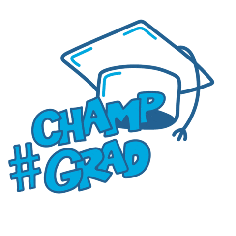 Graduation Commencement Sticker by Champlain College