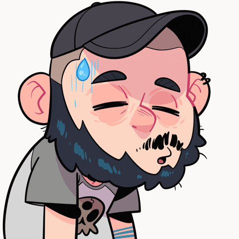 Tired Sigh GIF