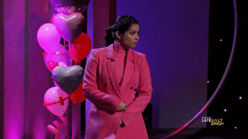 Valentines Day What GIF by A Little Late With Lilly Singh