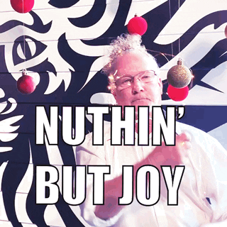 PublicisGIFmas happy christmas excited holiday GIF