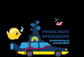 Pearl Blue Submarine GIF