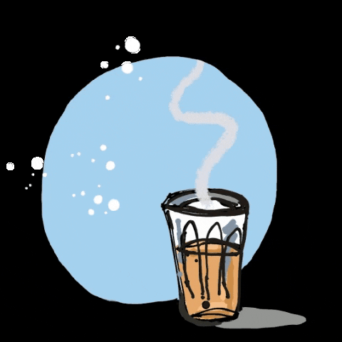 Cuppa Tea Illustration GIF