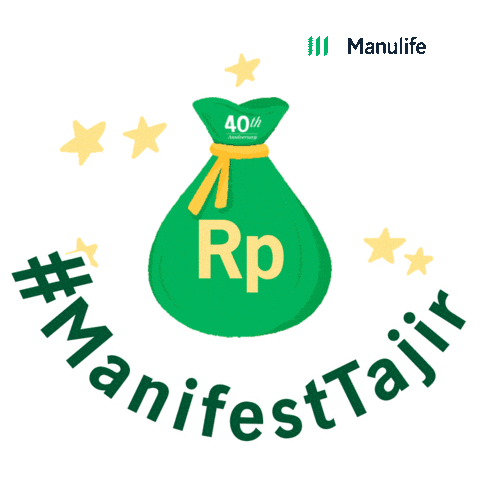 Anniversary Manifesting Sticker by Manulife Indonesia