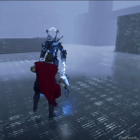 Video Game Thor GIF by Square Enix