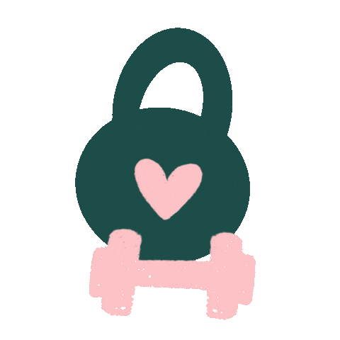 Fitness Flower Sticker