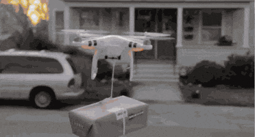 amazon drone GIF by ADWEEK