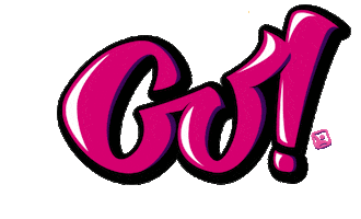 Pink Go Sticker by Neanderfitmiss