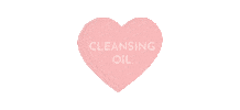 Pink Hearts Sticker by Leahlani Skincare