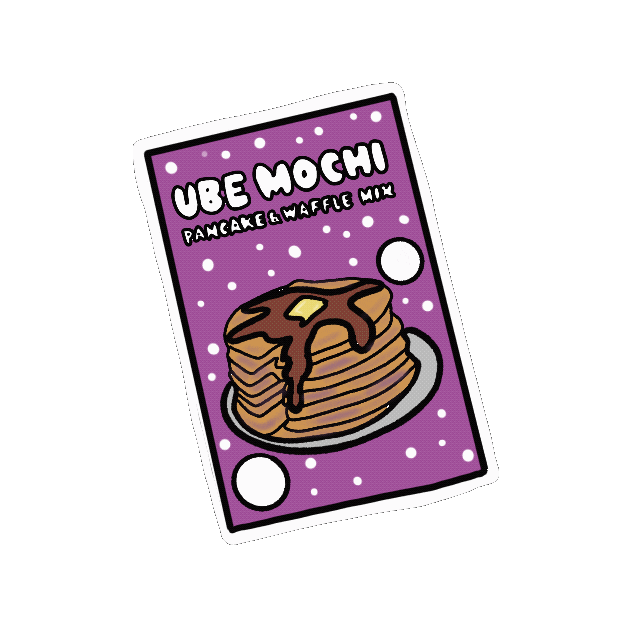 Ube Sticker
