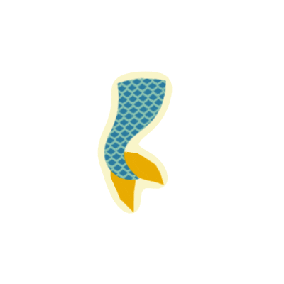 Sirène Brazil Sticker