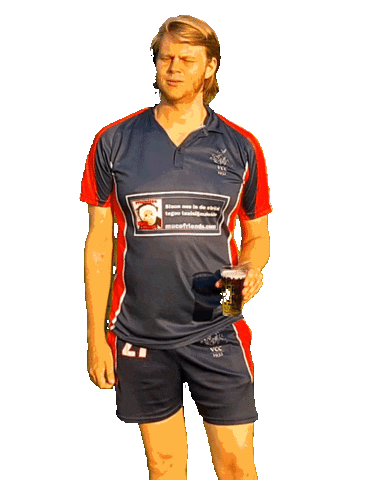 Floris Van Hoogdalem Sticker by Voorburg Cricket Club