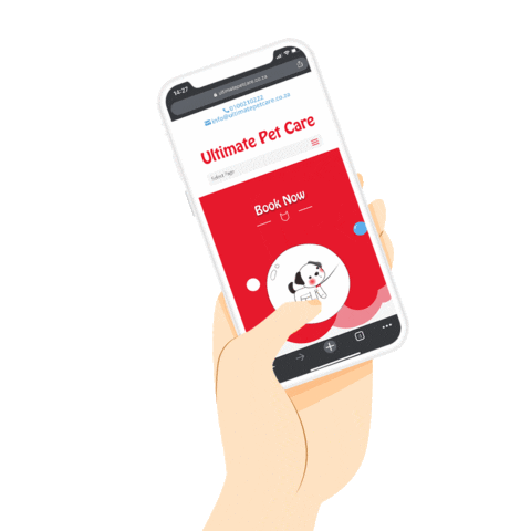 Book Now Grooming Sticker by UPC