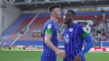 Come On Salute GIF by Wigan Athletic