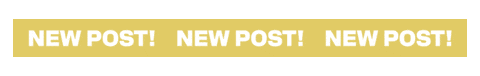 New Post Sticker by Black Oak Creative