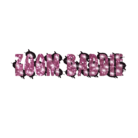 Pink Glitter Sticker by artbygrumpyfish