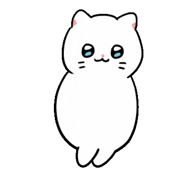 Happy Cat Sticker by Olso