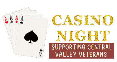Casino Cvv Sticker by Central Valley Veterans
