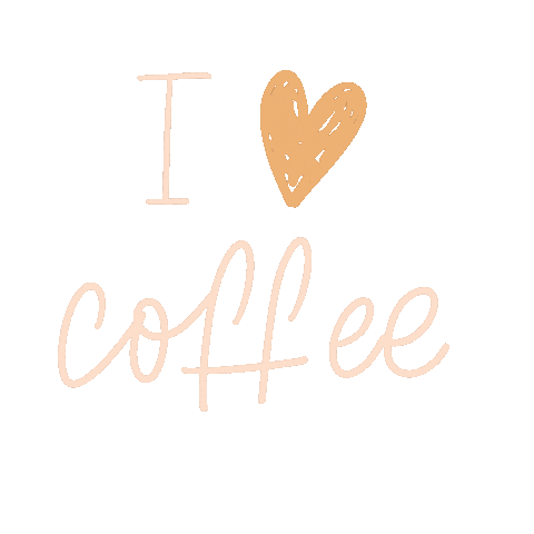 Coffee Hello Sticker