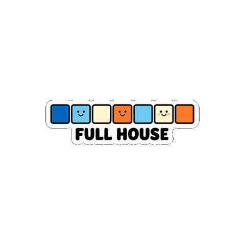 Full House Sticker Sticker by Long Story Short