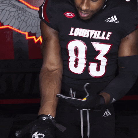 College Football Sport GIF by Louisville Cardinals
