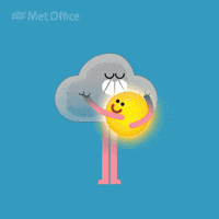 Miss You Hug GIF by Met Office weather