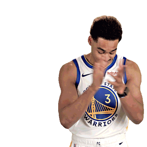 Nba Cant Hear You Sticker by Golden State Warriors