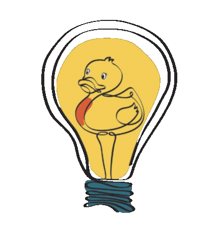 Duck Idea Sticker by Pool Party Creatives