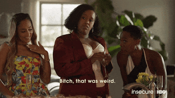 Issa Rae Reaction GIF by Insecure on HBO