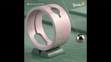 pendulum satisfying GIF