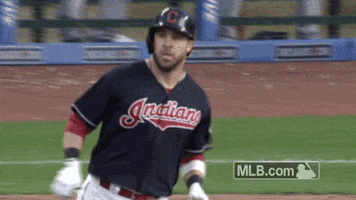 cleveland indians homer GIF by MLB