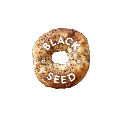 Saint Urbain Spinning Sticker by Black Seed Bagels