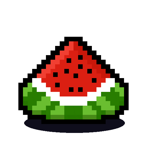 Jump Pixel Art Sticker