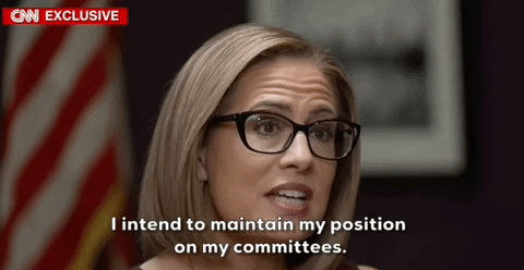 Kyrsten Sinema Arizona GIF by GIPHY News - Find & Share on GIPHY