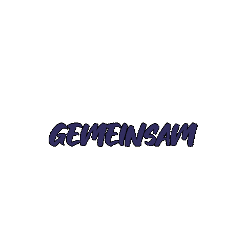 Gemeinsam Sticker by Yannick Haile