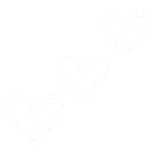 I Love You Hearts Sticker by Mes Ptits Bouts Du Monde