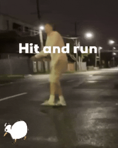 Hit And Run Monash GIF