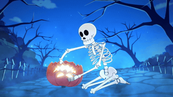 Halloween Hide Me GIF by Super Sema