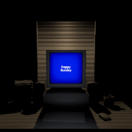 Happy Sunday 90S GIF
