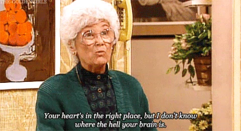 golden girls your hearts in the right place GIF