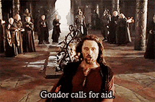 gondor calls for aid GIF